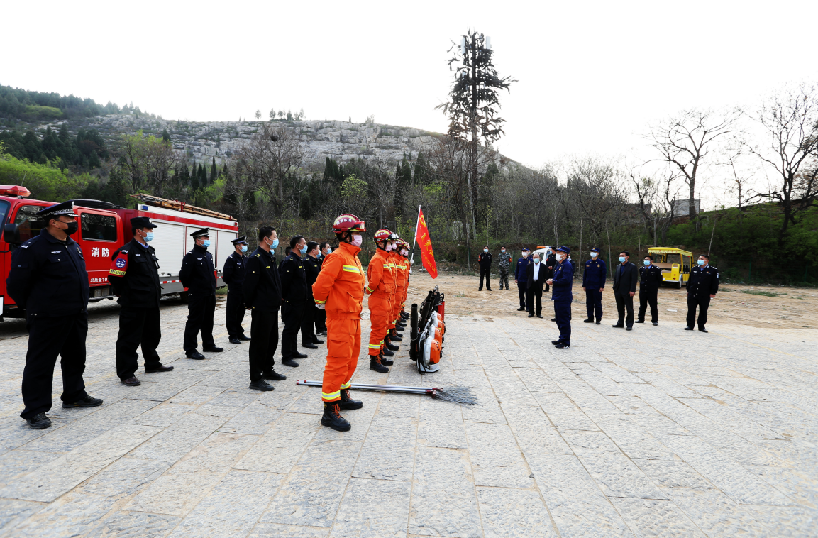 梁山景區(qū)多措并舉， 扎實做好景區(qū)森林防火工作